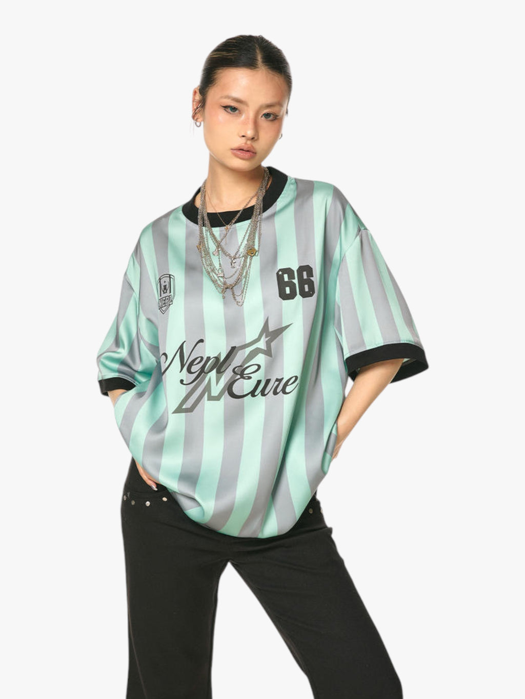Retro Contrast 66 Stripes Jersey