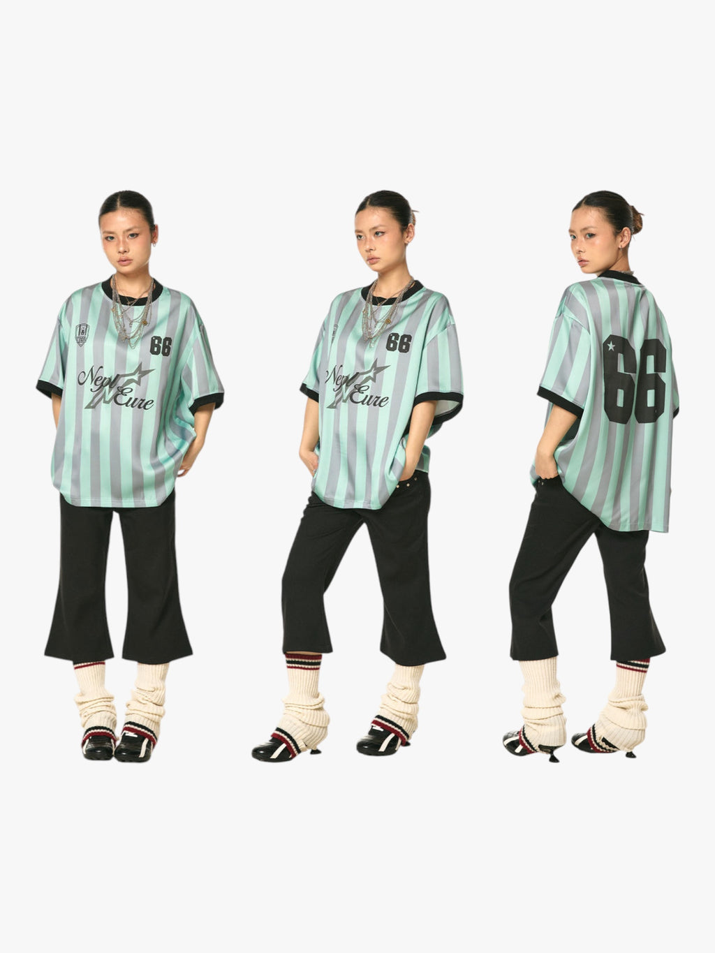 Retro Contrast 66 Stripes Jersey