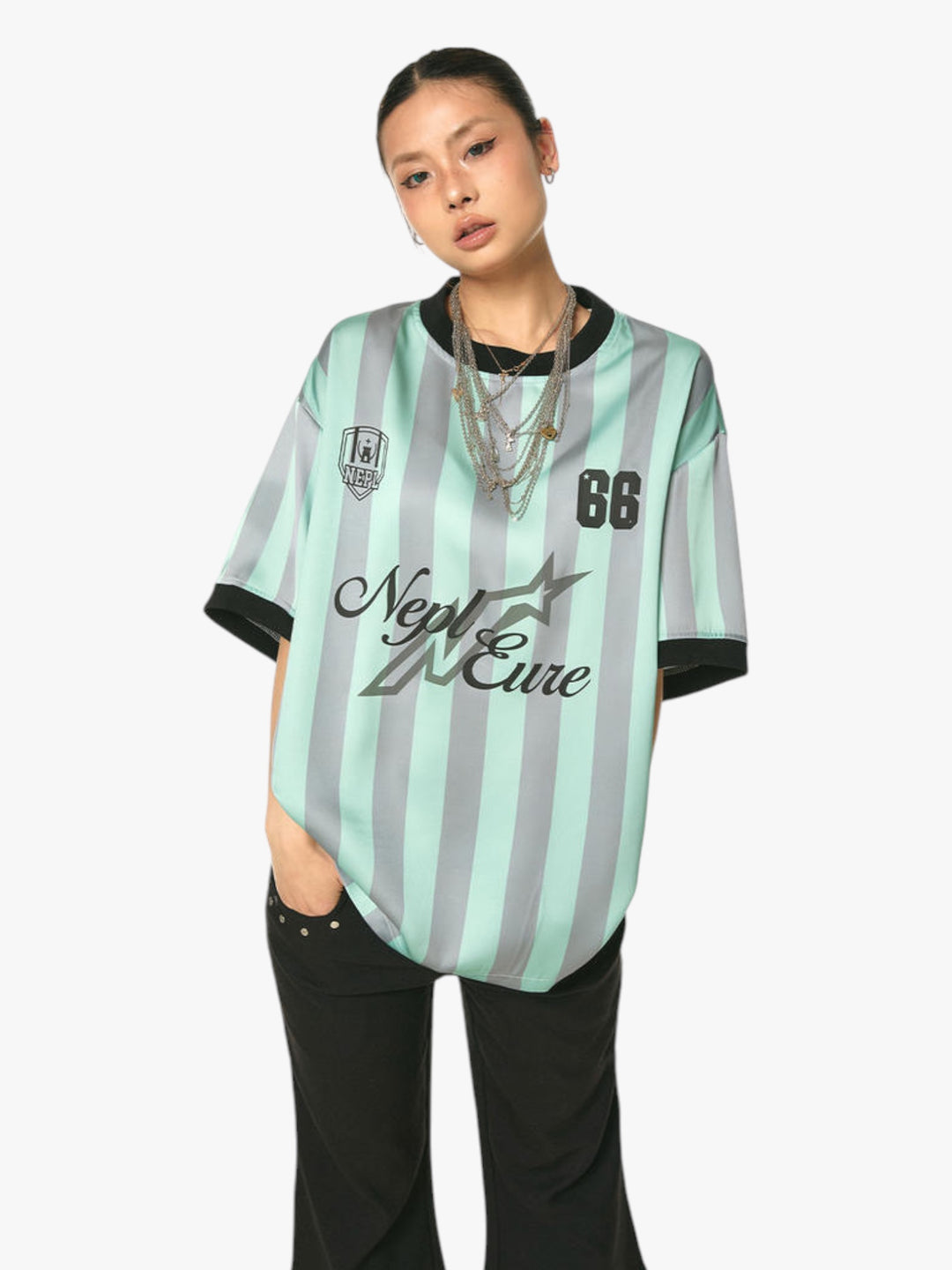 GKIKZ RETRO CONTRAST 66 STRIPES JERSEY