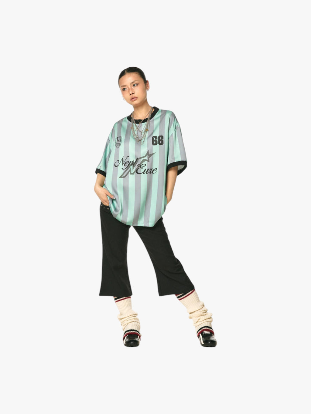 Retro Contrast 66 Stripes Jersey
