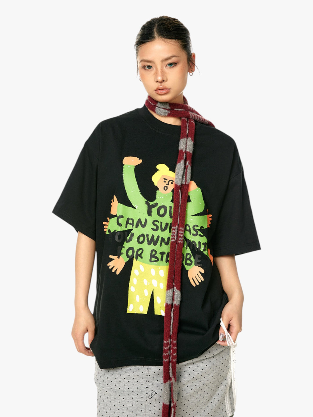 GKIKZ "LIMITLESS SPIRIT" HEAVYWEIGHT GRAPHIC TEES