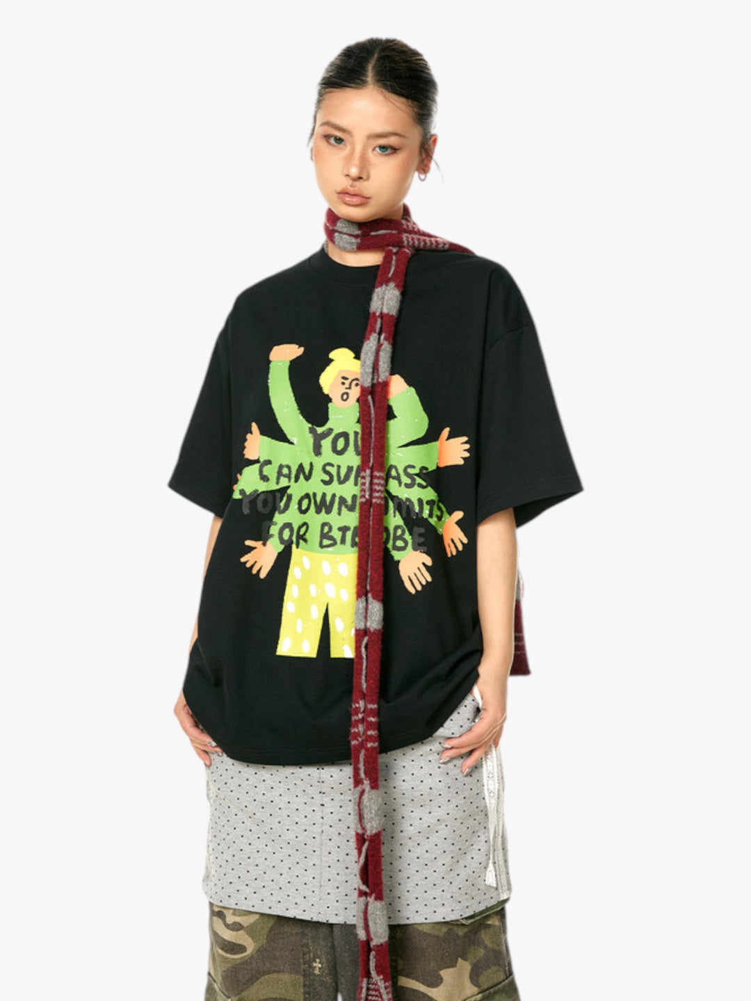 GKIKZ "LIMITLESS SPIRIT" HEAVYWEIGHT GRAPHIC TEES