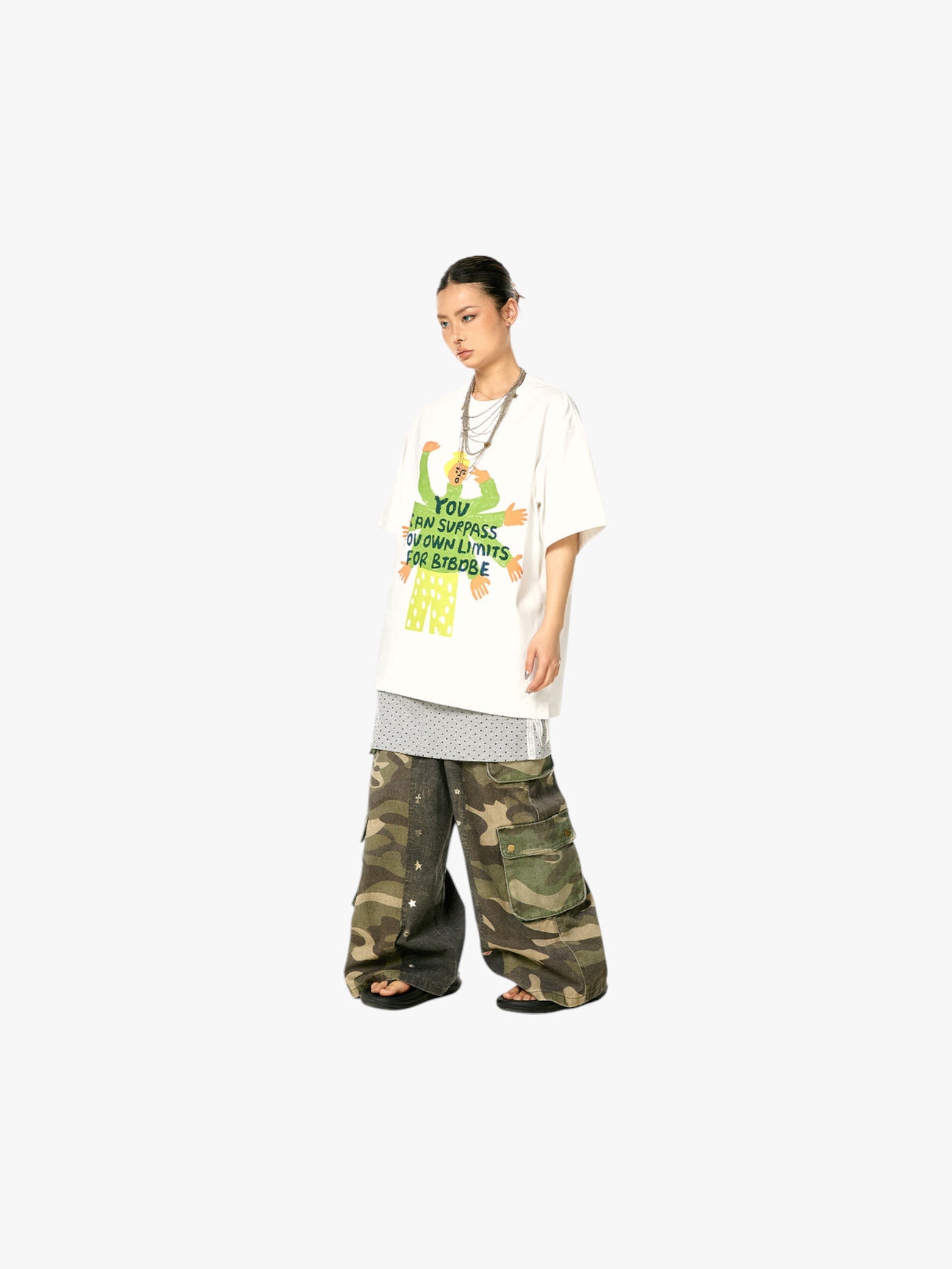 GKIKZ "LIMITLESS SPIRIT" HEAVYWEIGHT GRAPHIC TEES