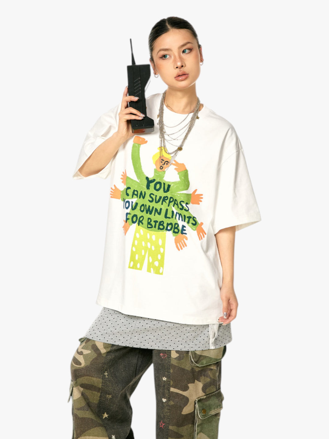 GKIKZ "LIMITLESS SPIRIT" HEAVYWEIGHT GRAPHIC TEES