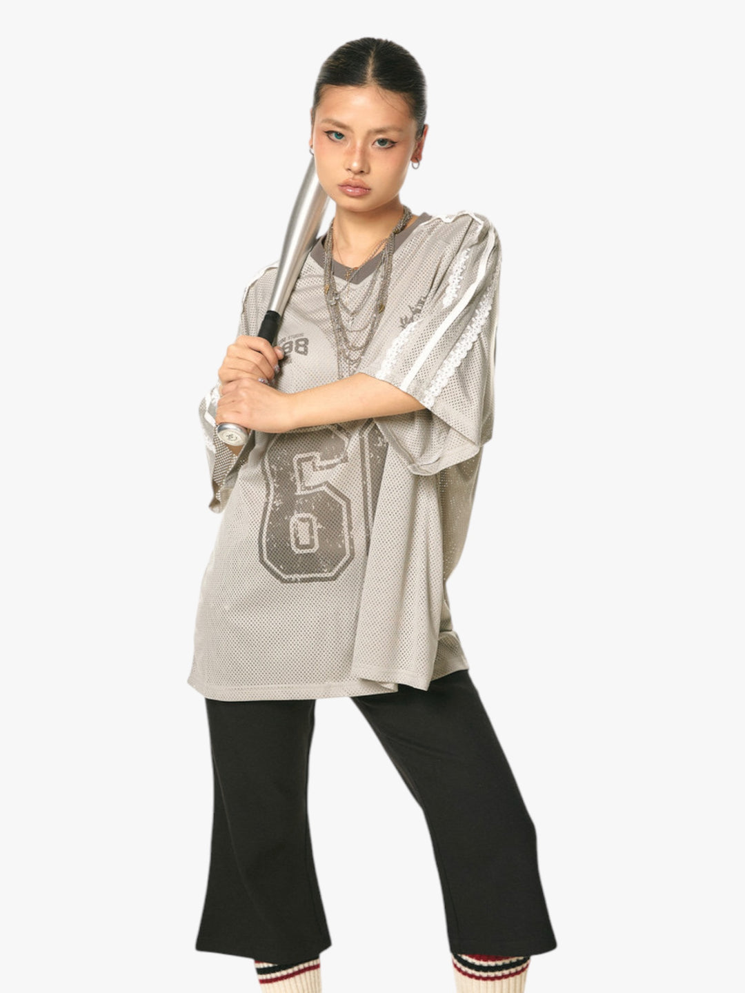 GKIKZ RETRO SPORT VARSITY MESH JERSEY – 66 Edition