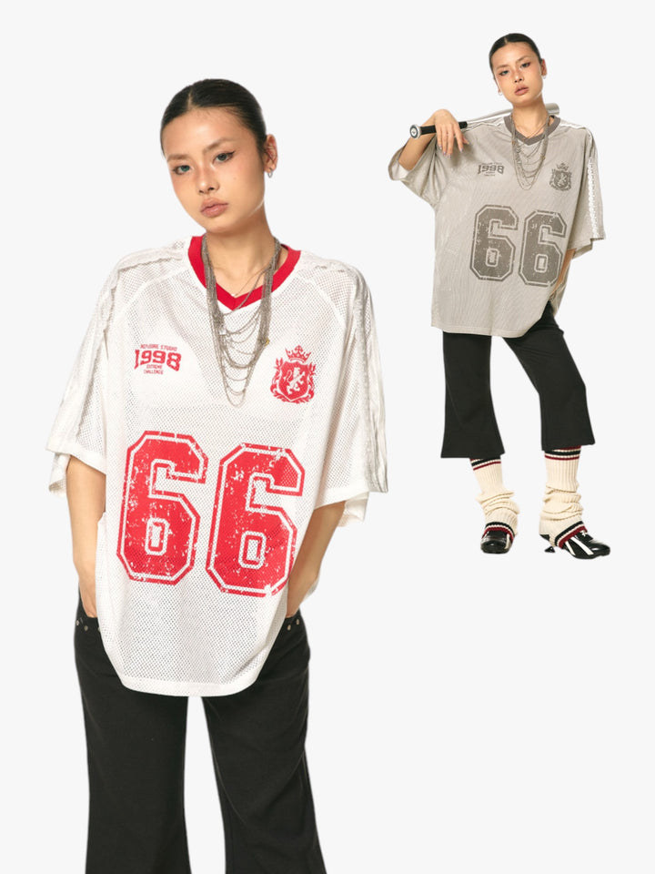 GKIKZ RETRO SPORT VARSITY MESH JERSEY – 66 Edition