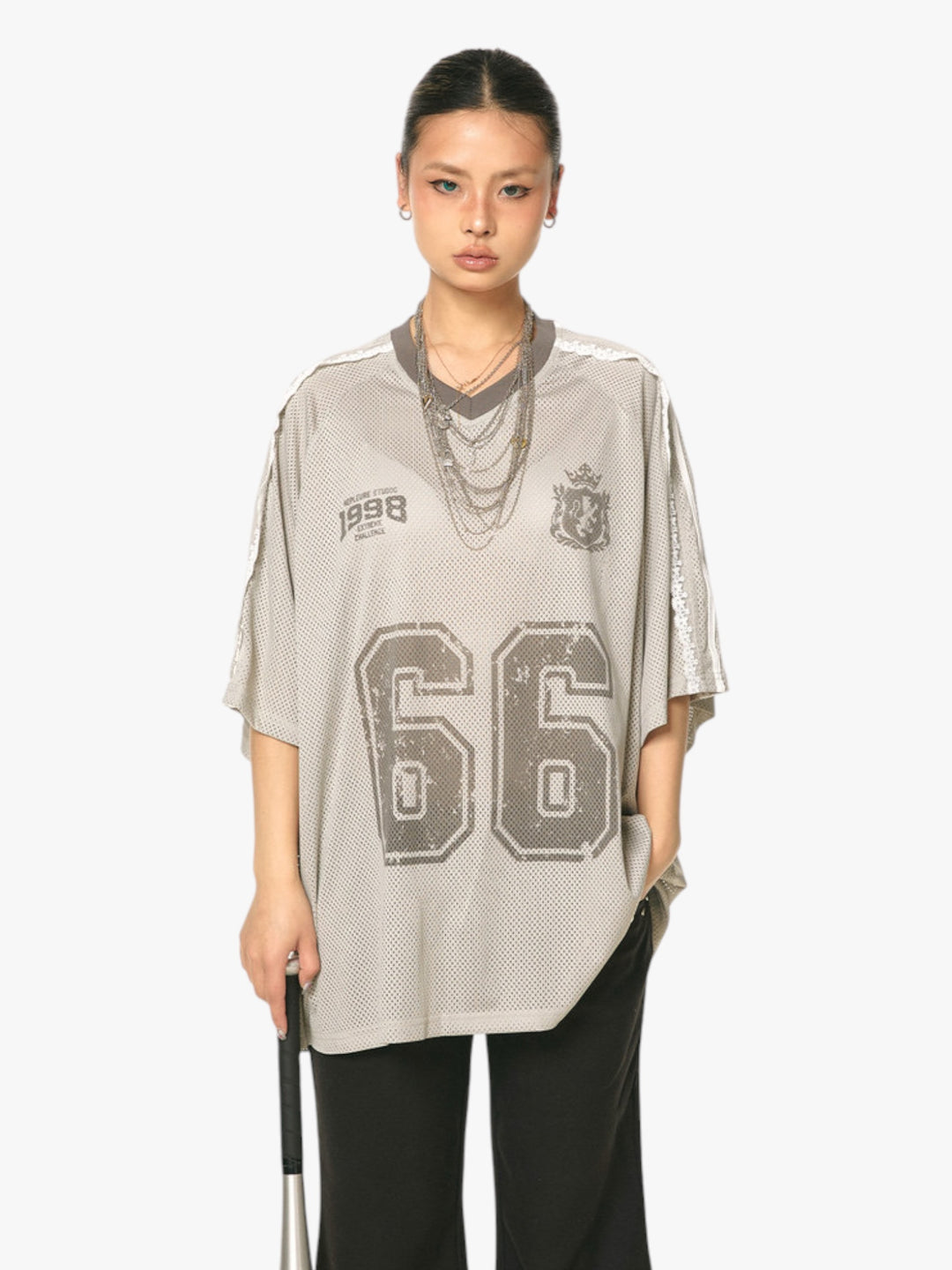 GKIKZ RETRO SPORT VARSITY MESH JERSEY – 66 Edition