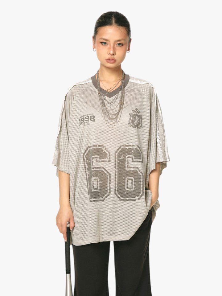 GKIKZ RETRO SPORT VARSITY MESH JERSEY – 66 Edition