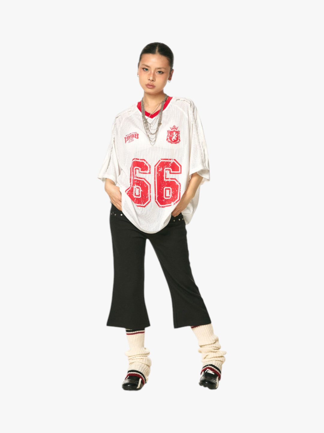 GKIKZ RETRO SPORT VARSITY MESH JERSEY – 66 Edition