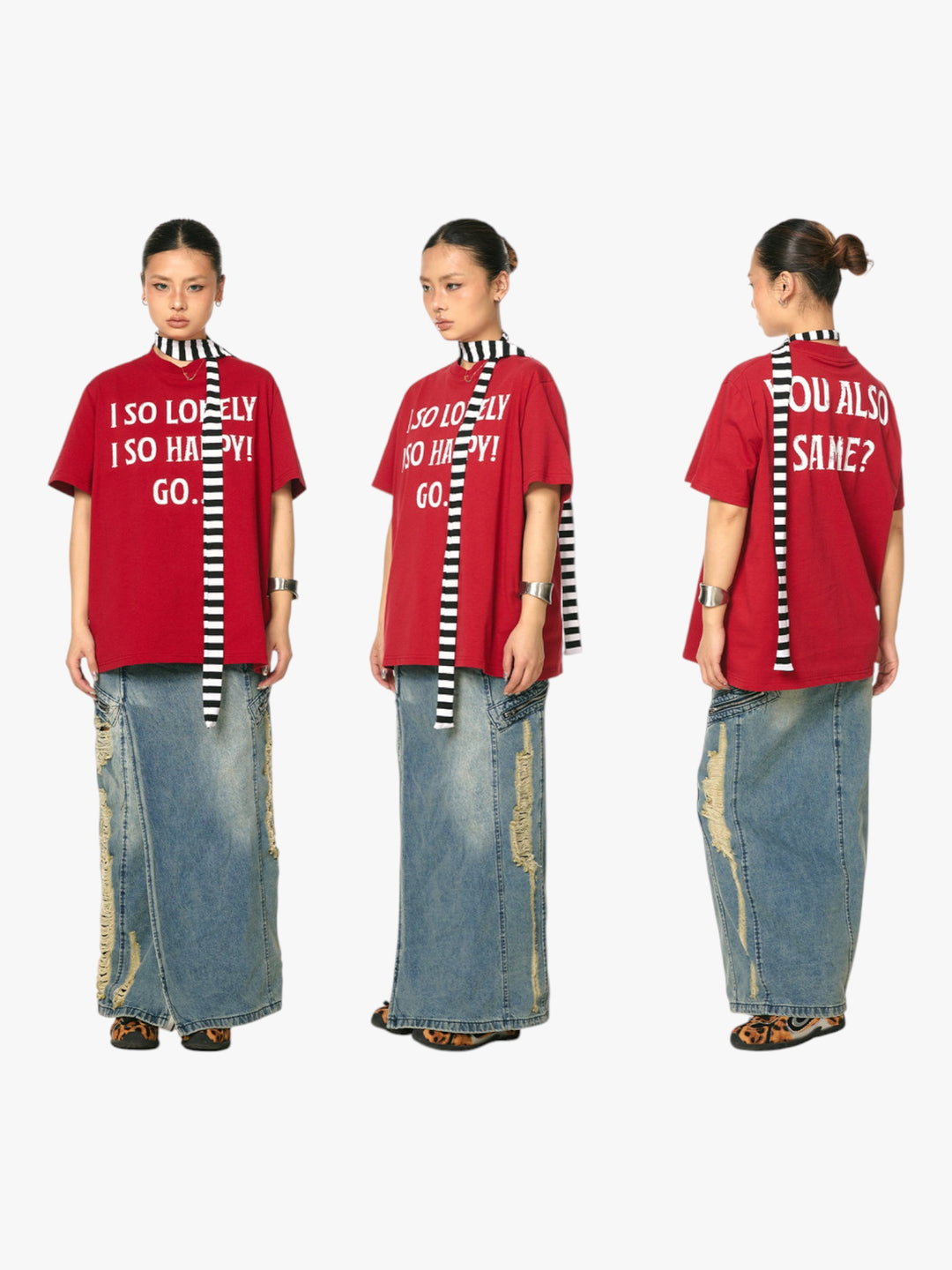 GKIKZ "YOU ALSO SAME?" HEAVY WEIGHT COTTON TEES