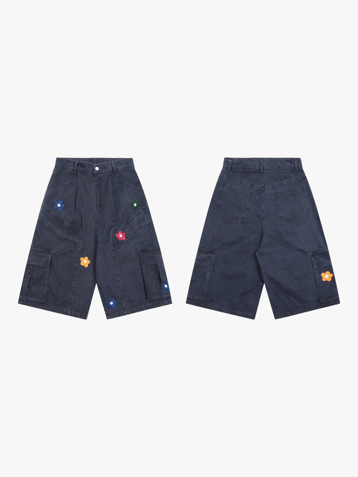 GKIKZ DAISY CARGO COTTON SHORTS