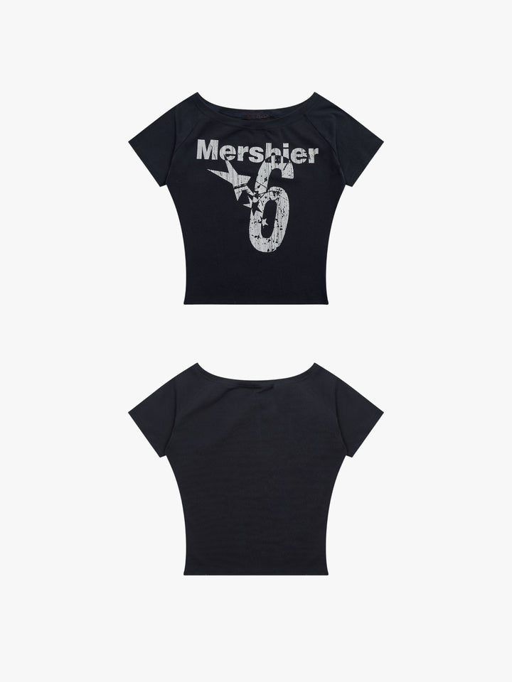 GKIKZ MERSHEIR 6 OFF-SHOULDER TEES