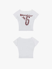 [25SS NEW ARRIVAL] GKIKZ MERSHEIR 6 OFF-SHOULDER TEES