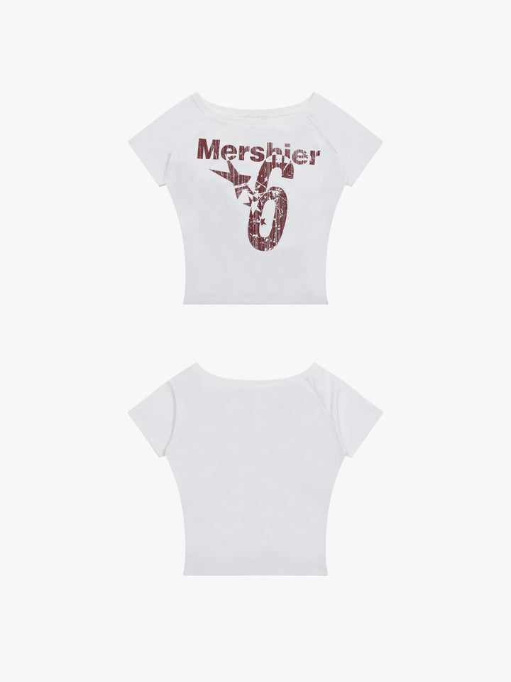 GKIKZ MERSHEIR 6 OFF-SHOULDER TEES