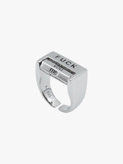 [25SS NEW ARRIVAL] GKIKZ “F* EVERYTHING” ADJUSTABLE MOOD RING