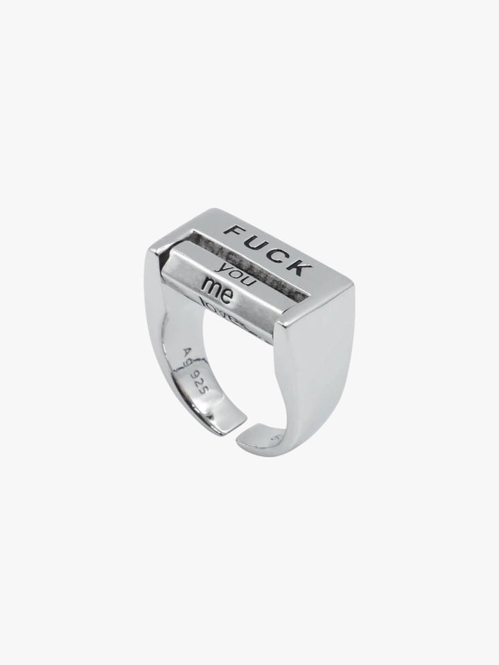 GKIKZ “F* EVERYTHING” ADJUSTABLE MOOD RING