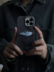 [25SS NEW ARRIVAL] GKIKZ FROST EYES IPHONE CASE'S
