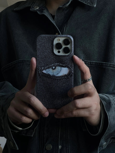 [25AW NEW ARRIVAL] GKIKZ FROST EYES IPHONE CASE'S