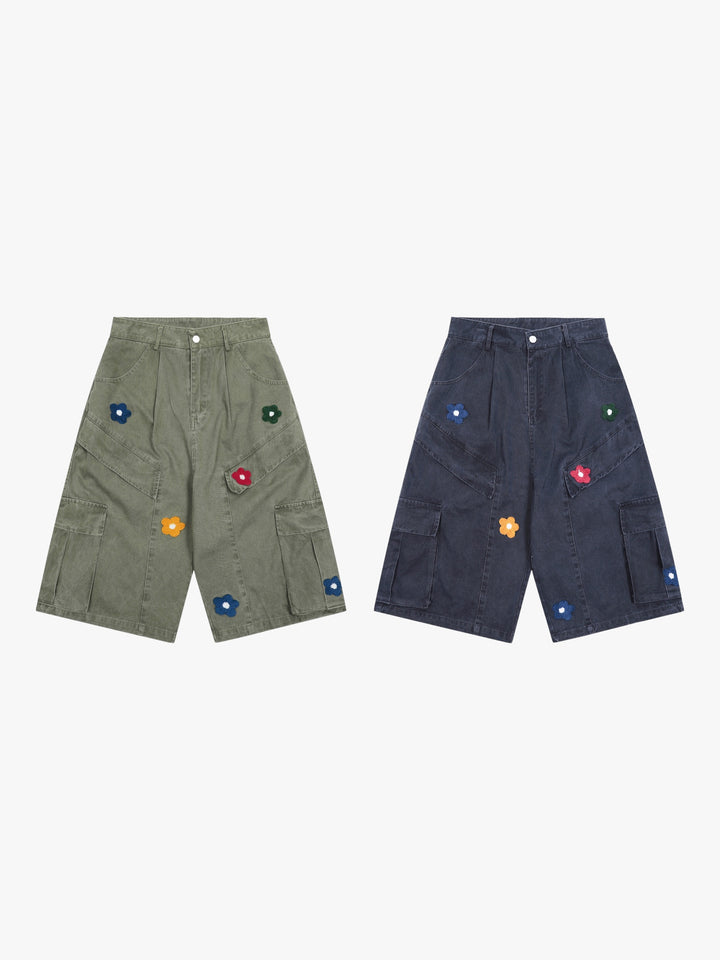 GKIKZ DAISY CARGO COTTON SHORTS