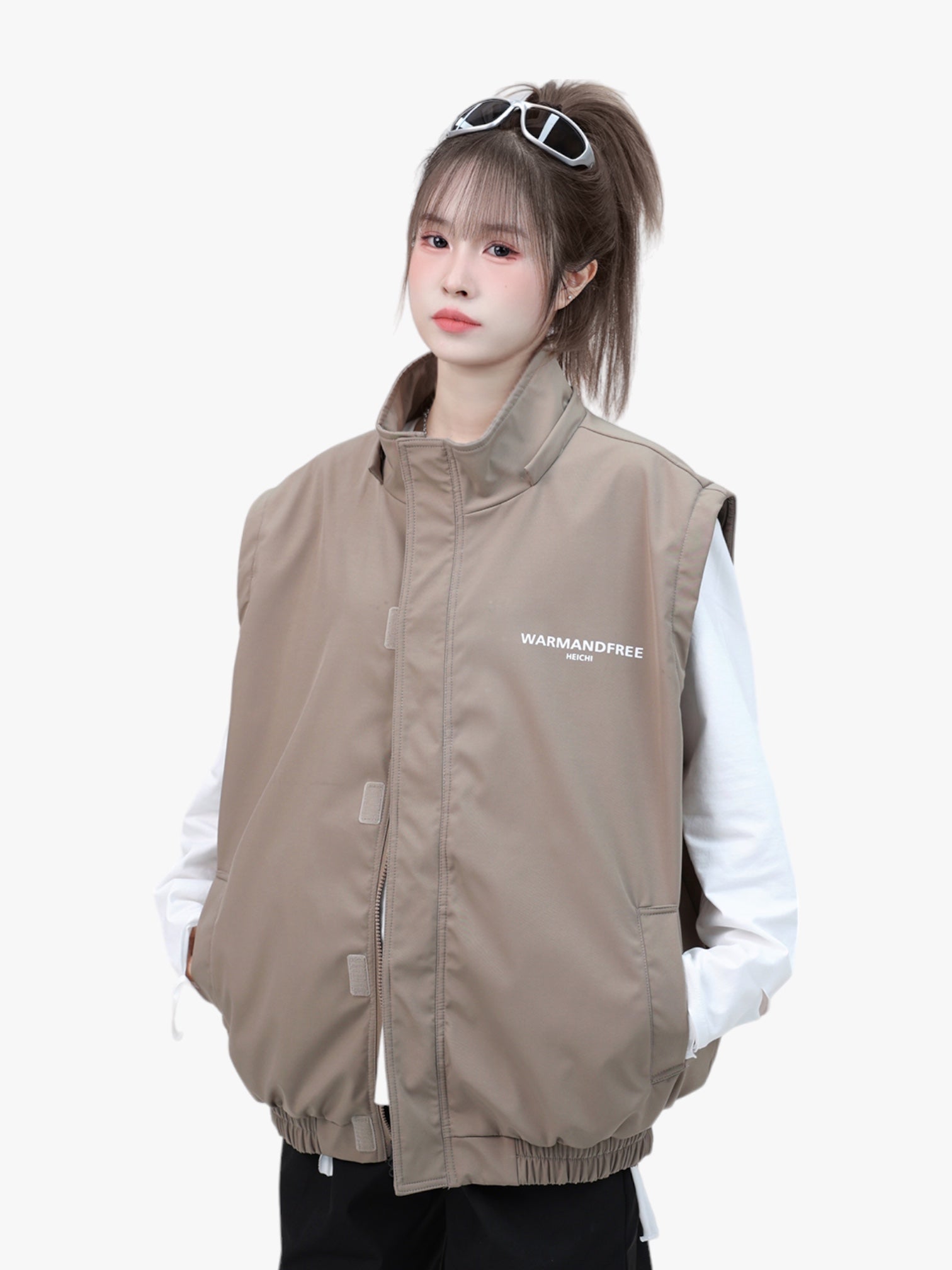 GKIKZ BLOCK COLOUR MULTI-PURPOSE DETACHABLE JACKET