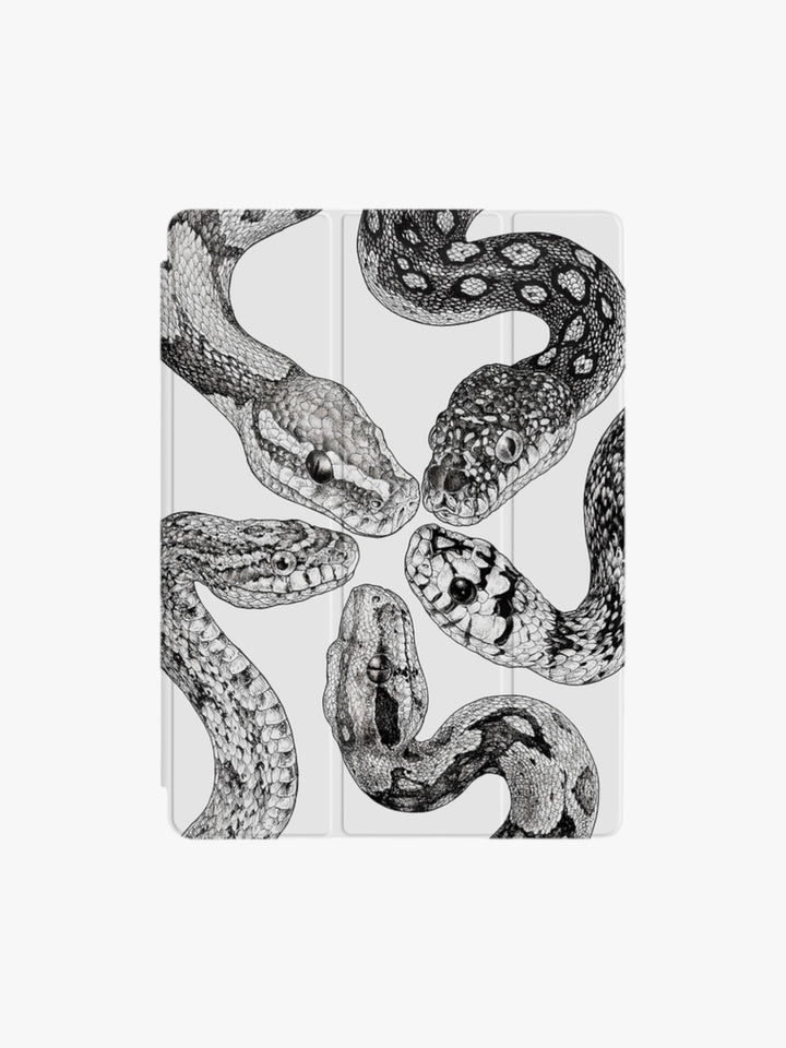 GKIKZ VENOM VISION TRIPLE FOLD ANTI-FALL IPAD CASE'S