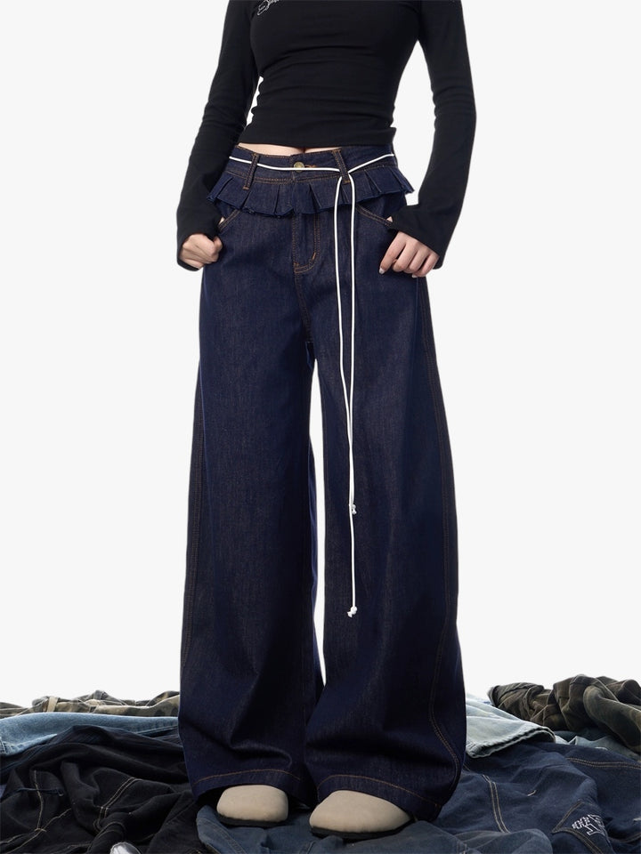 GKIKZ TWITCH SKIRT BAGGY SCIMITAR JEANS