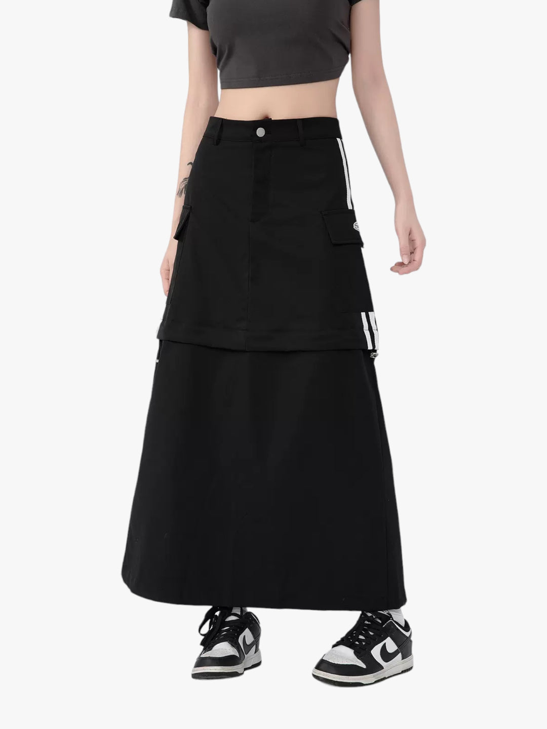 GKIKZ TRI-STRIPE DETACHABLE SKIRTS