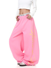 [25AW NEW ARRIVAL] GKIKZ BUBBLE POP STARBURST LOOSE WIDE-LEG PANT