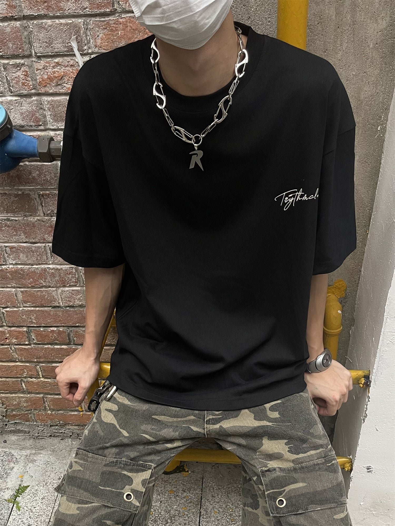 Abstract Portrait Loose Tees