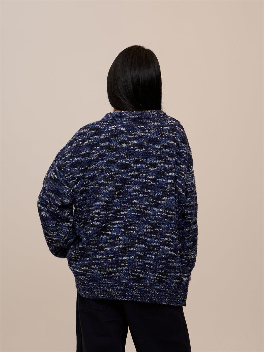 [CHRISTMAS SPECIAL] GKIKZ PLAYFUL DACHSHUND MOTIF THICK OVERSIZED SWEATER