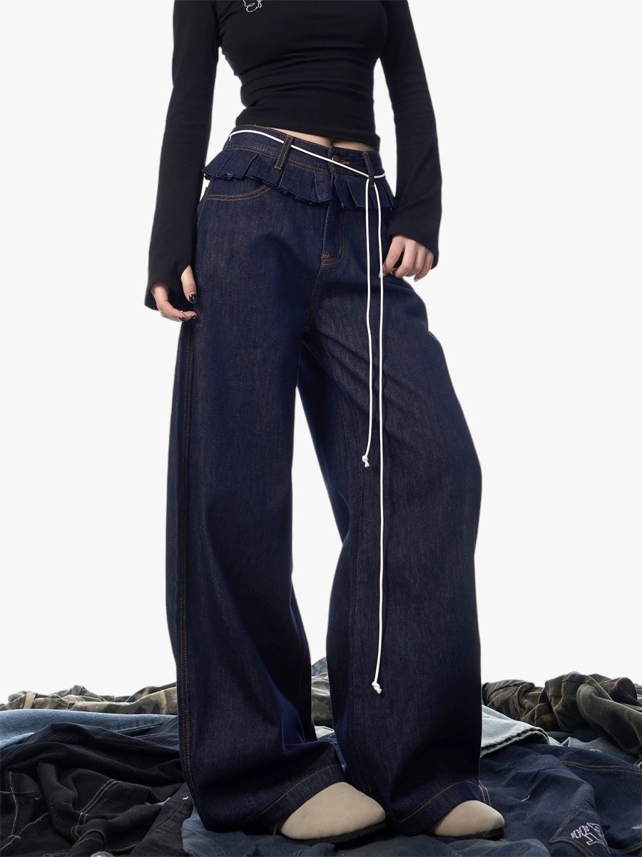 GKIKZ TWITCH SKIRT BAGGY SCIMITAR JEANS
