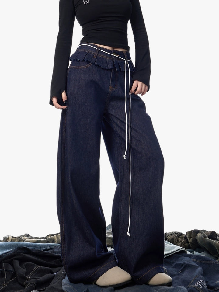 GKIKZ TWITCH SKIRT BAGGY SCIMITAR JEANS