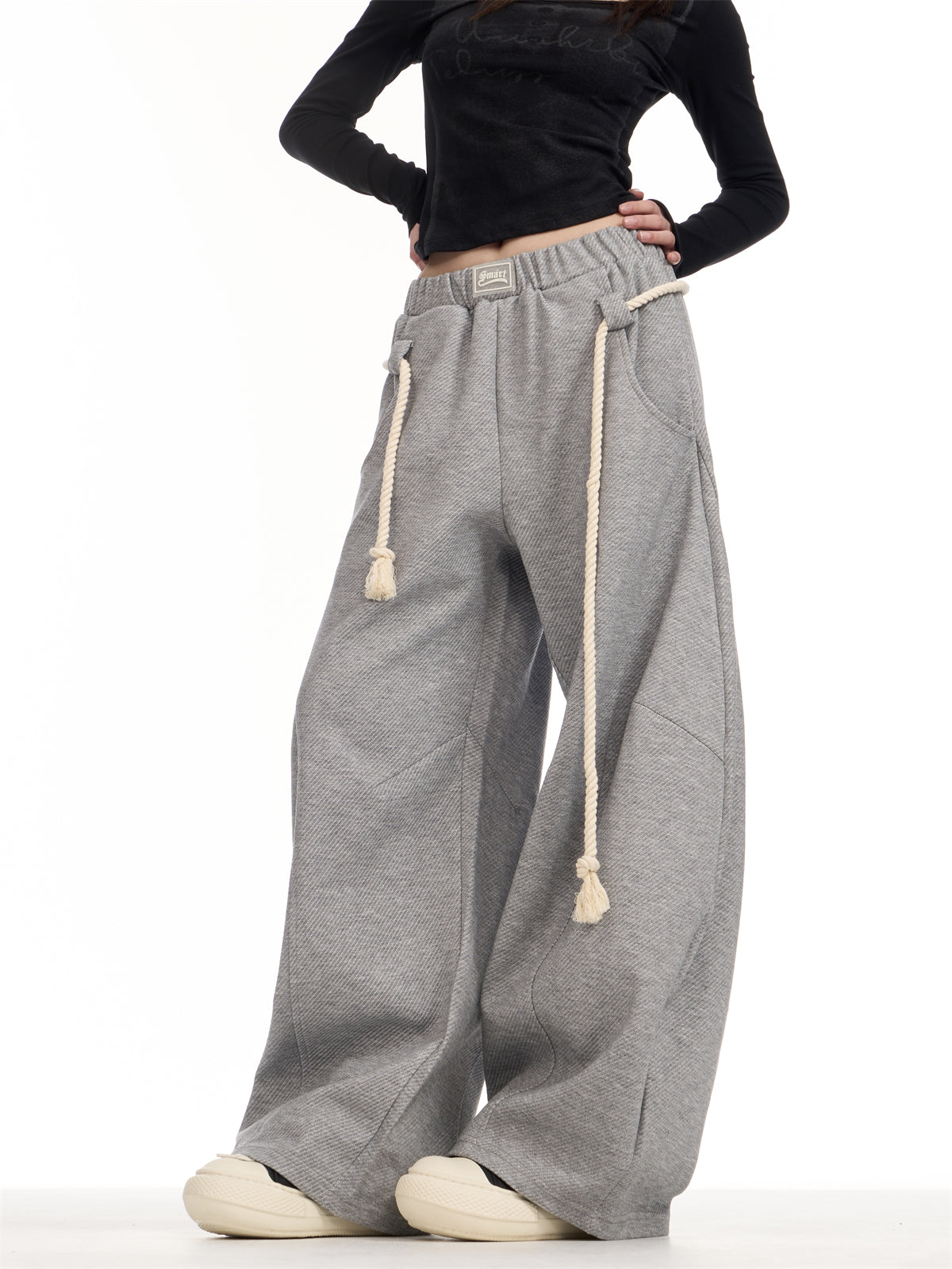 GKIKZ CRESCENT NADA SCIMITAR BAGGY PANTS