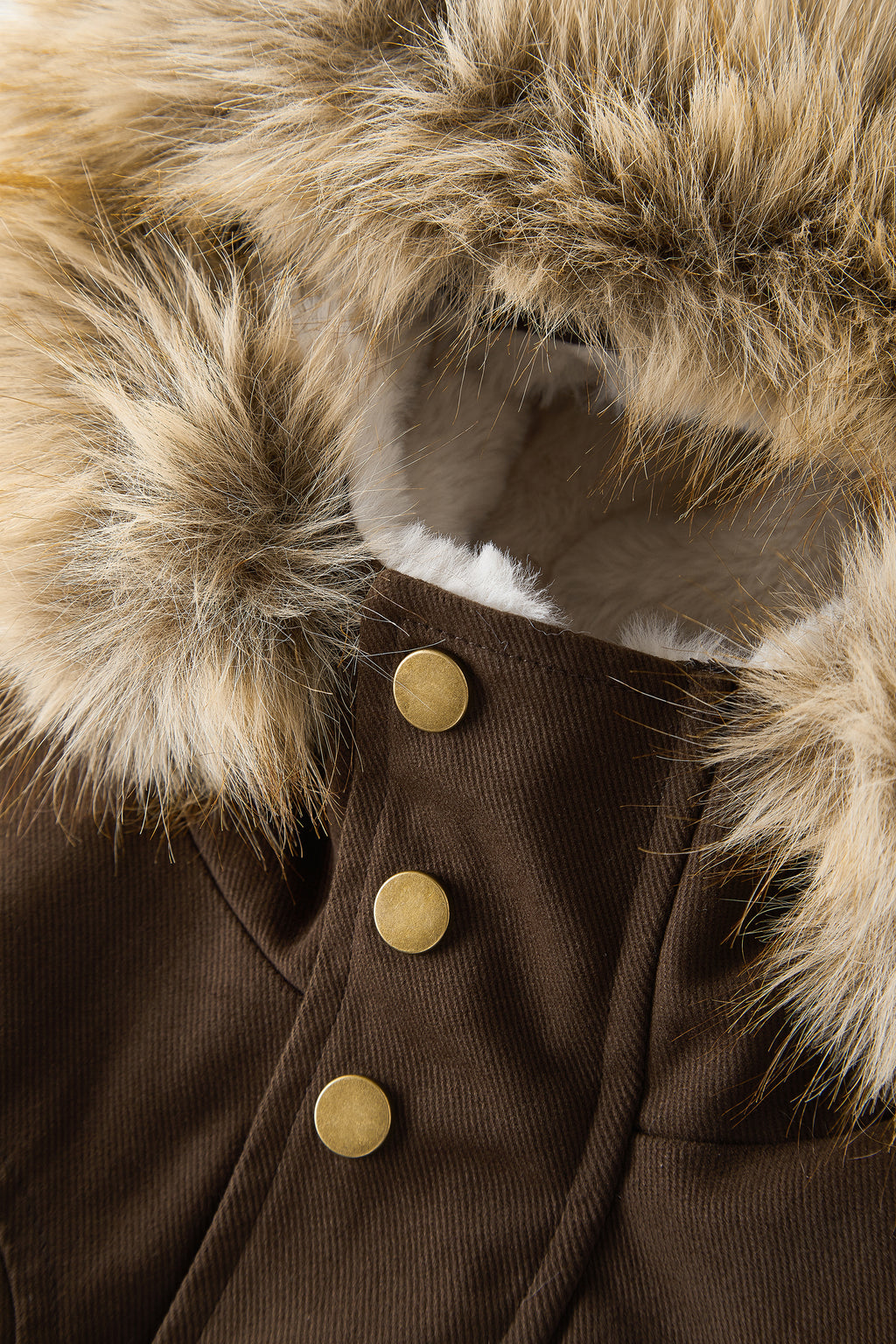 Fur-Lined Graphic Sleeve Parka Jacket - Cozy Limited Edition