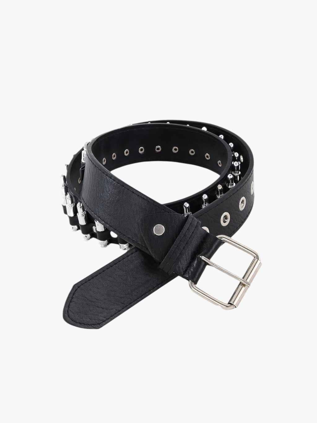Black Bullet Rivet Belt
