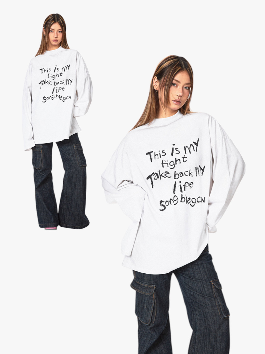 GKIKZ PREMIUM COTTON OVERSIZED TEES