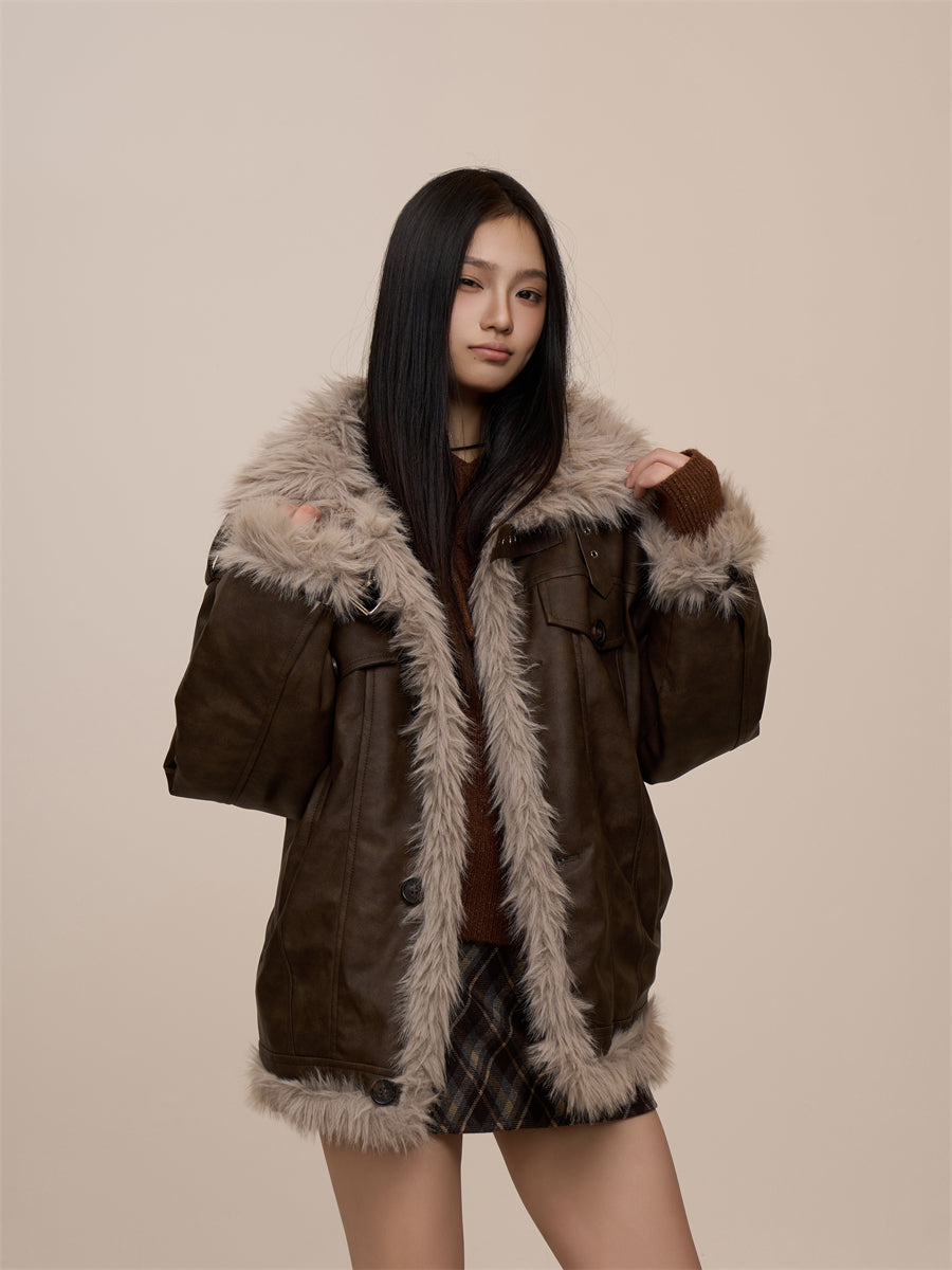 [CHRISTMAS SPECIAL] GKIKZ ELEGANT FAUX FUR-TRIMMED JACKETS