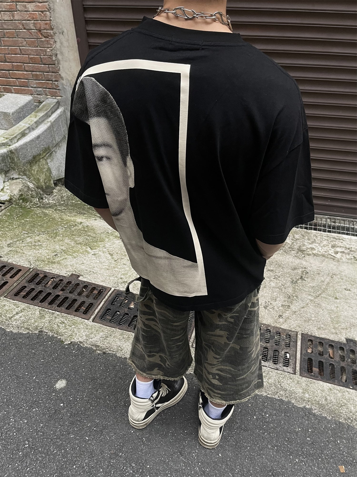 Abstract Portrait Loose Tees