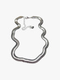 Monoflex Silver Serpent Titanium Necklace