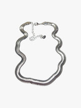 Monoflex Silver Serpent Titanium Necklace