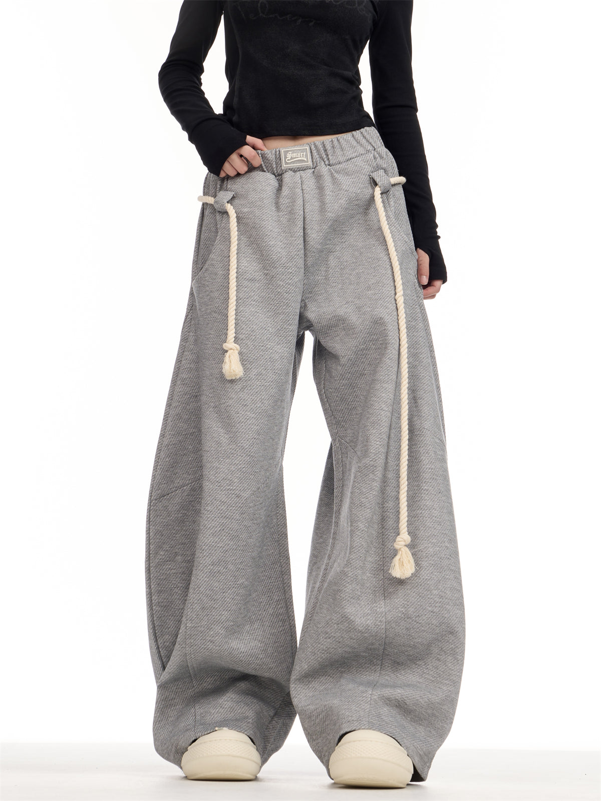 GKIKZ CRESCENT NADA SCIMITAR BAGGY PANTS