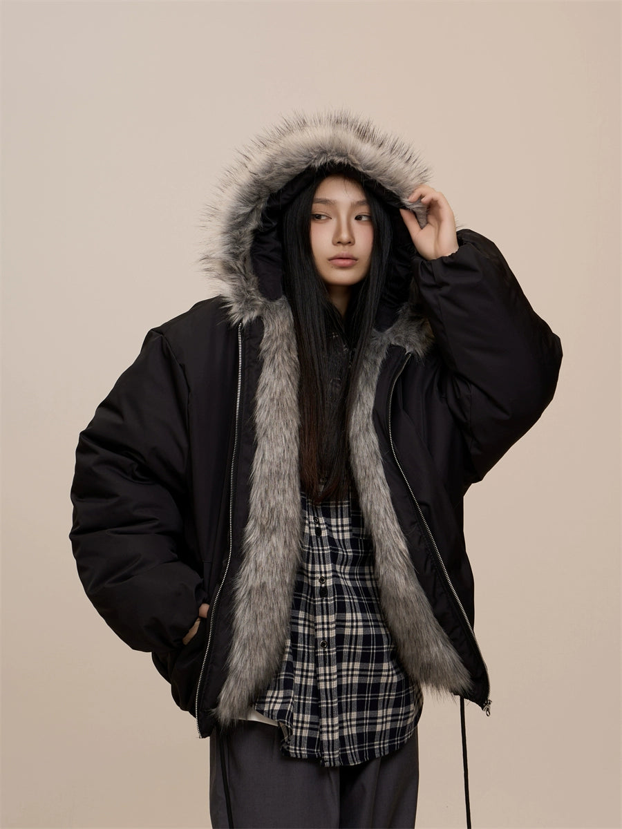 [CHRISTMAS SPECIAL] GKIKZ LUXURIOUS FAUX FUR TRIM PARKA