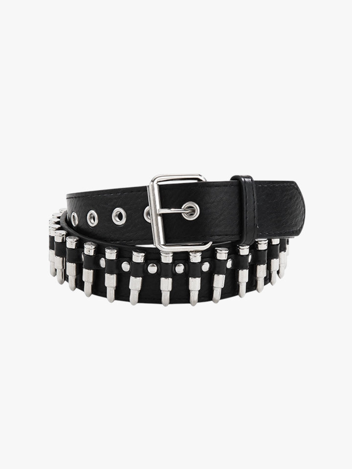 GKIKZ BLACK BULLET RIVET BELT