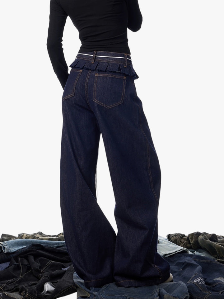 GKIKZ TWITCH SKIRT BAGGY SCIMITAR JEANS