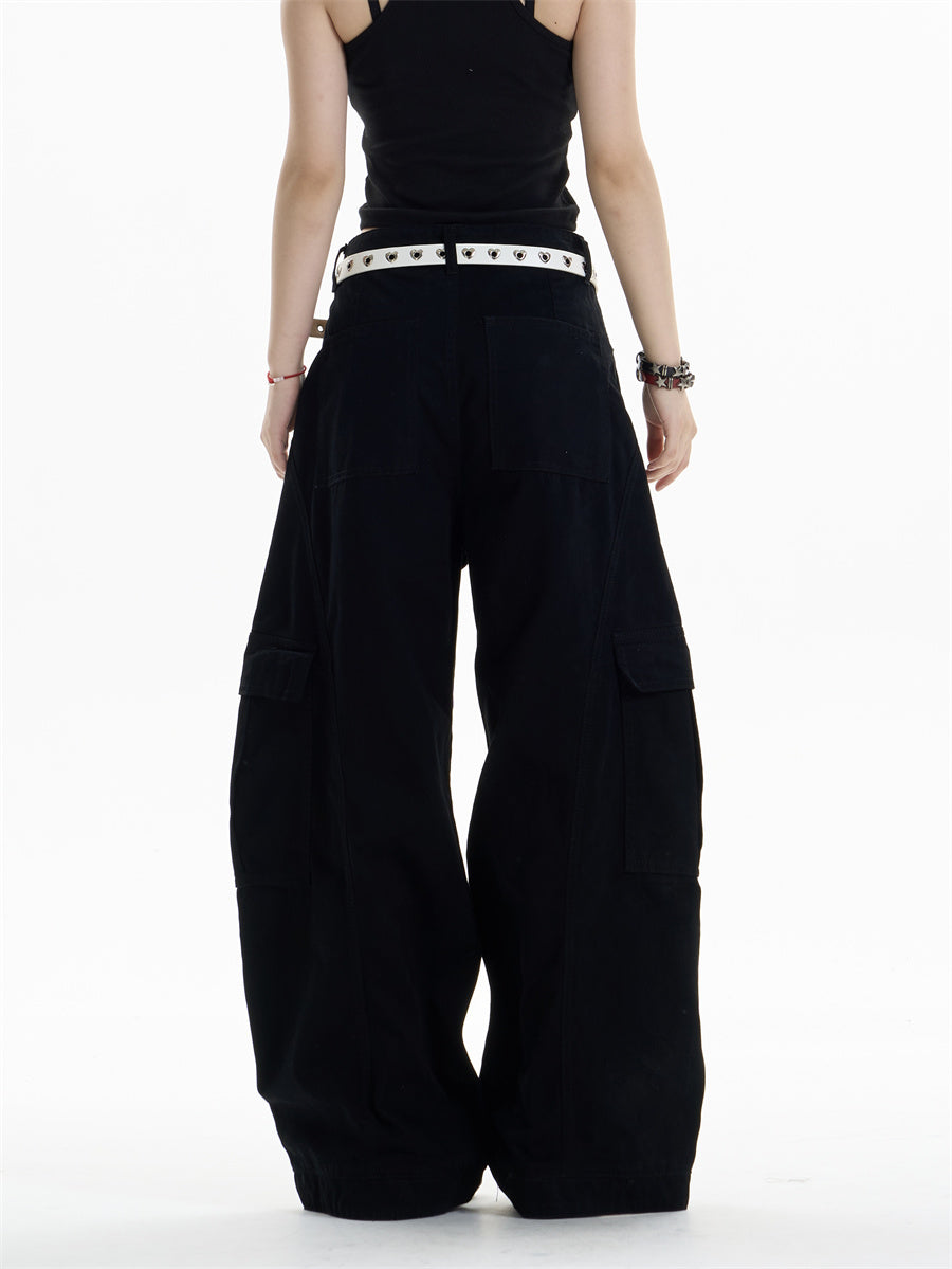 GKIKZ COMBAT CURVE WIDE-LEG CARGOS