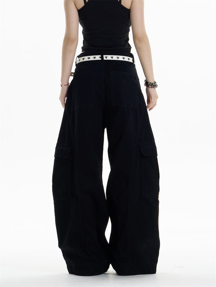 GKIKZ COMBAT CURVE WIDE-LEG CARGOS
