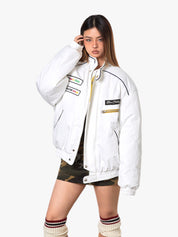 GKIKZ COTTON PADDED HEAVY BOMBER JACKET