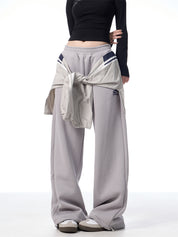 GKIKZ FAKE HANDS FLEECE-LINED MOPPING SWEATPANTS