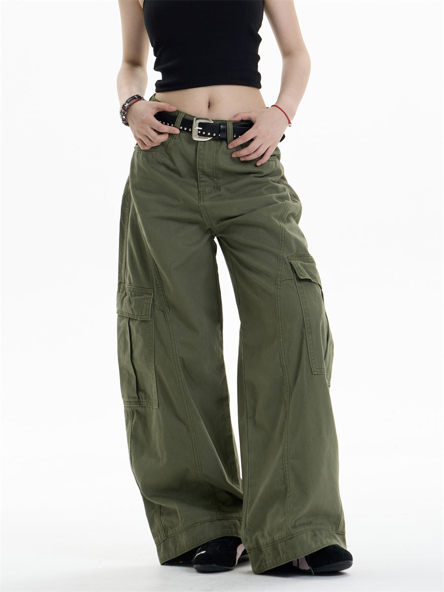 GKIKZ COMBAT CURVE WIDE-LEG CARGOS