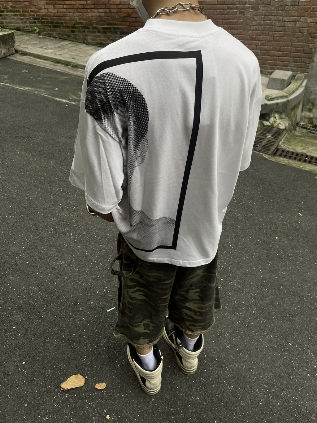Abstract Portrait Loose Tees